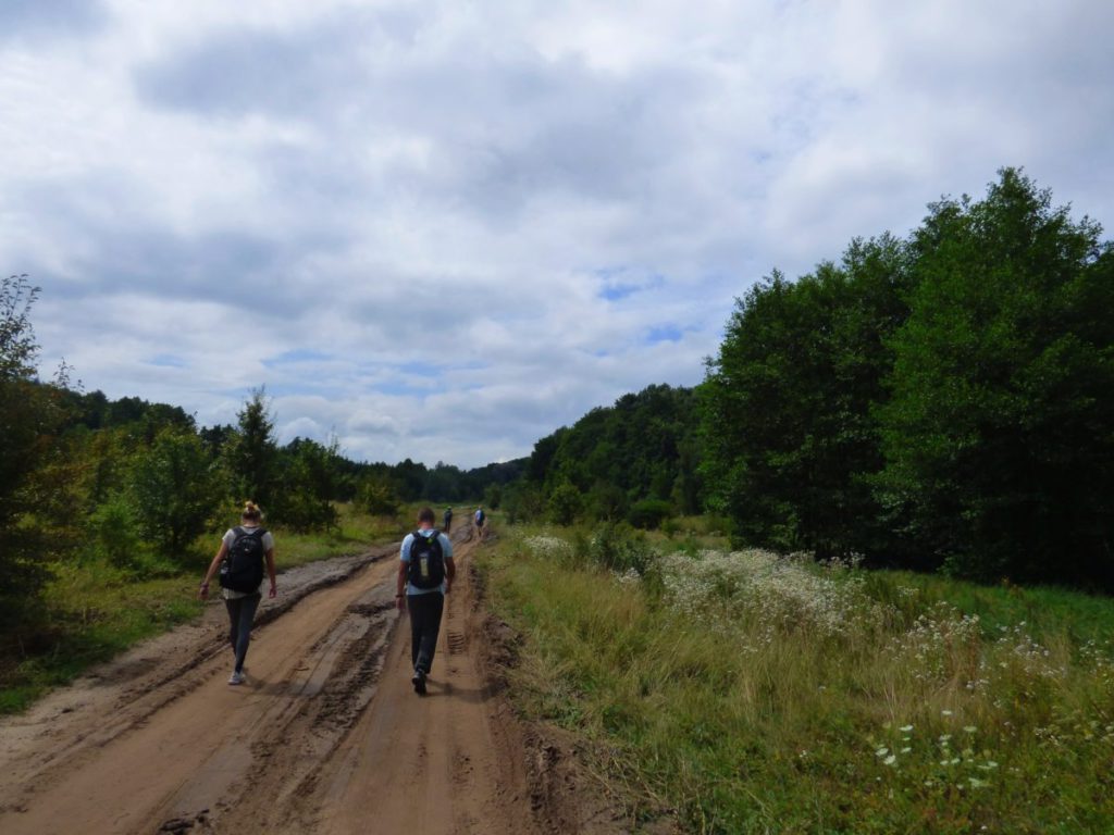 піший похід Більським городищем